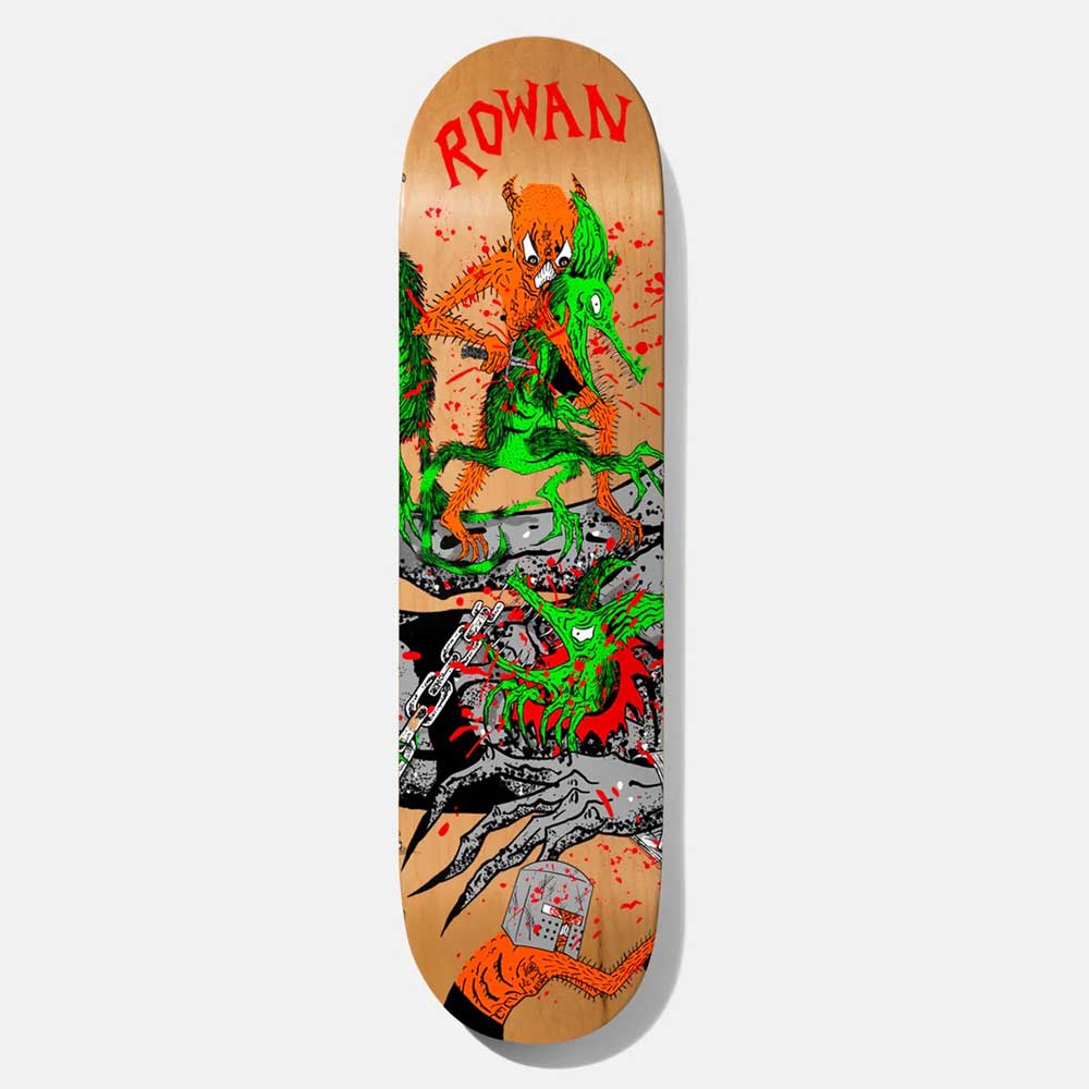 Baker Skateboards - 8.3875" Rowan Zorilla Toxic Rats Neckface Skateboard Deck