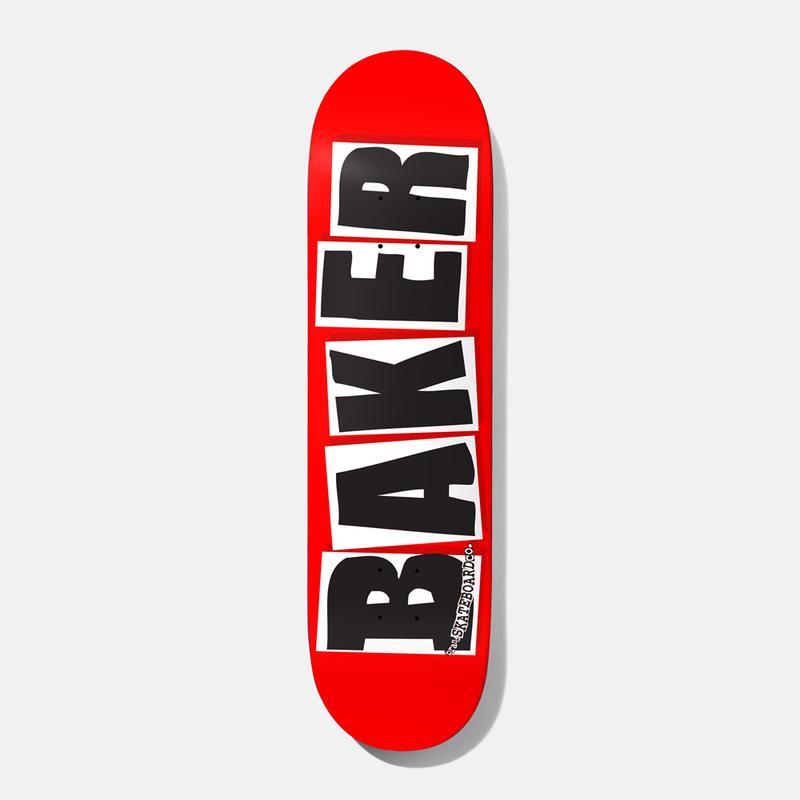 Baker Skateboards - 8.25" OG Logo Deck (Red)