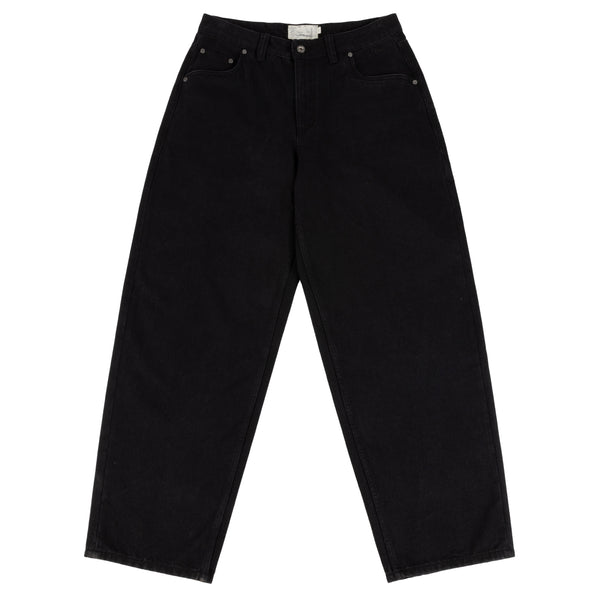 Dime MTL - Classic Baggy Denim Pants - Black