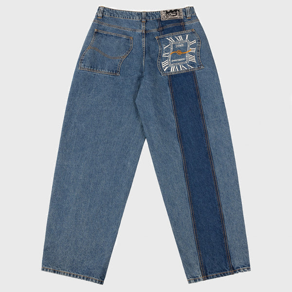 Dime MTL - Classic Baggy Denim Pants - Knowtomatic Blue