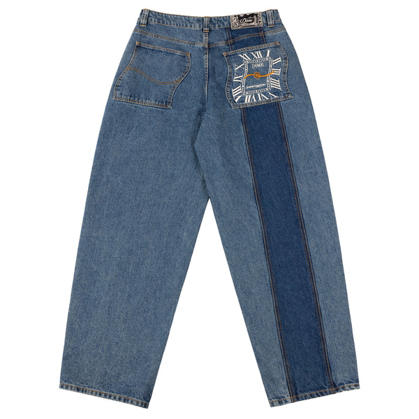 Dime MTL - Classic Baggy Denim Pants - Knowtomatic Blue