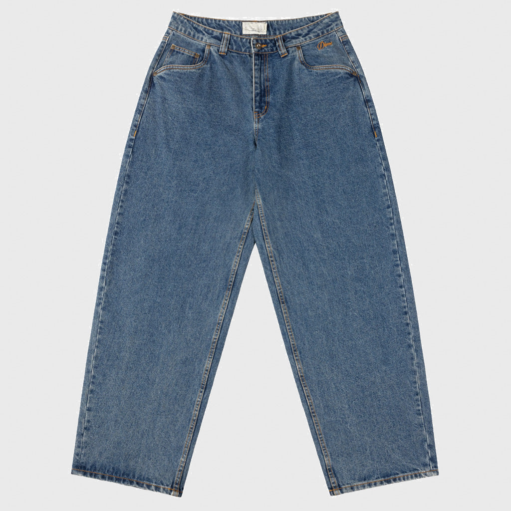 Dime MTL - Classic Baggy Denim Pants - Knowtomatic Blue