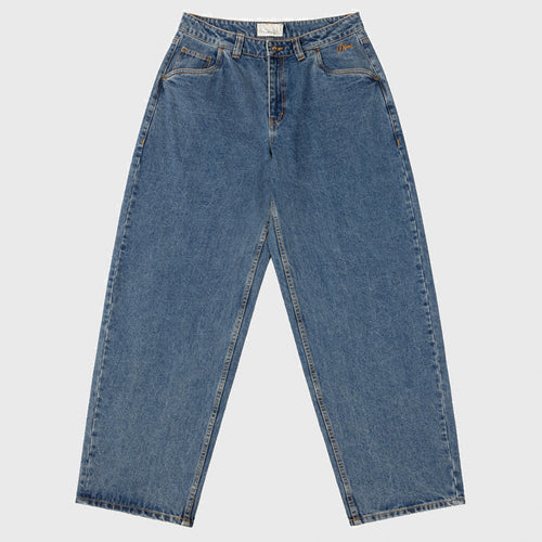 Dime MTL - Classic Baggy Denim Pants - Knowtomatic Blue