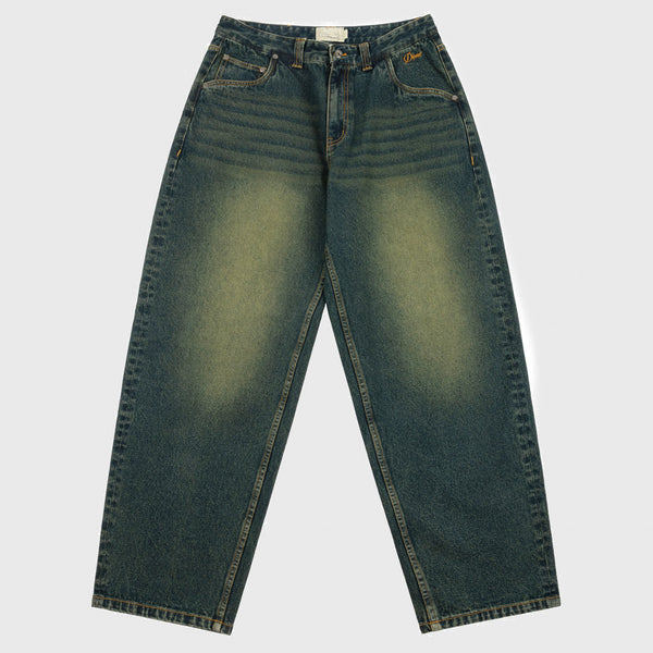 Dime MTL - Classic Baggy Denim Pants - Sandblasted Pine