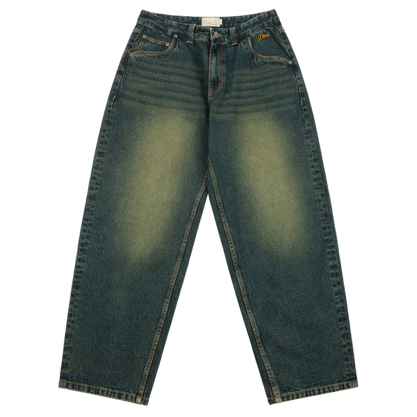 Dime MTL - Classic Baggy Denim Pants - Sandblasted Pine