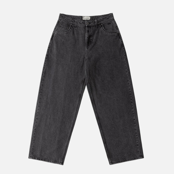 Dime MTL - Classic Baggy Denim Pants - Knowtomatic Black