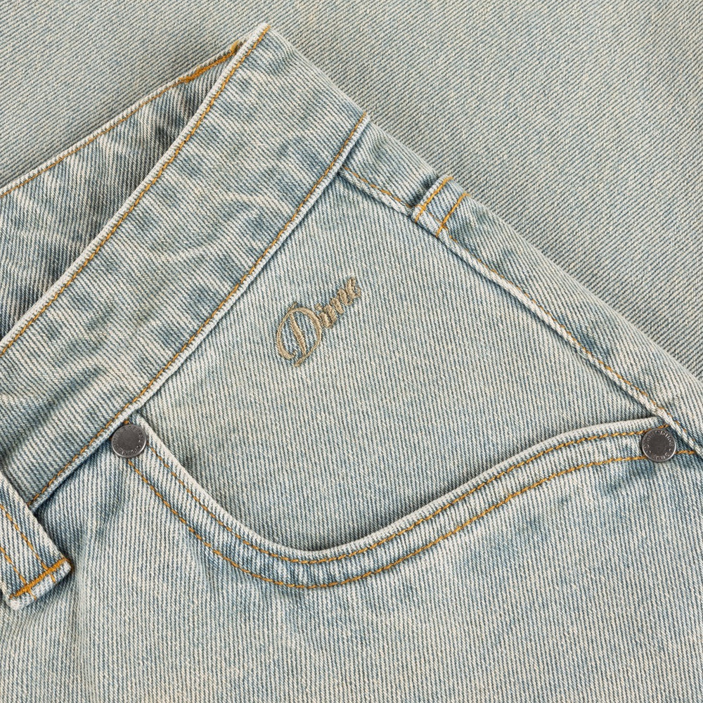 Dime MTL - Classic Baggy Denim Pants - Sandblasted Sky Blue