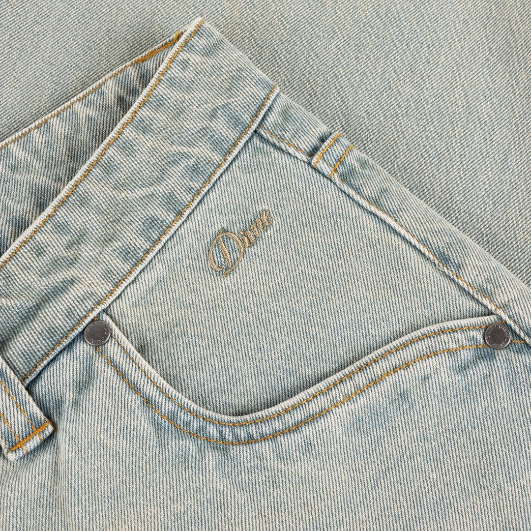 Dime MTL - Classic Baggy Denim Pants - Sandblasted Sky Blue