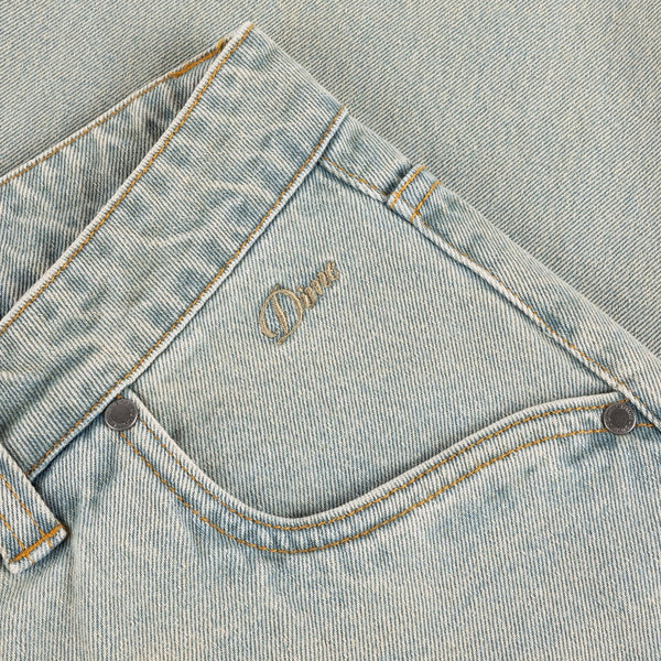 Dime MTL - Classic Baggy Denim Pants - Sandblasted Sky Blue