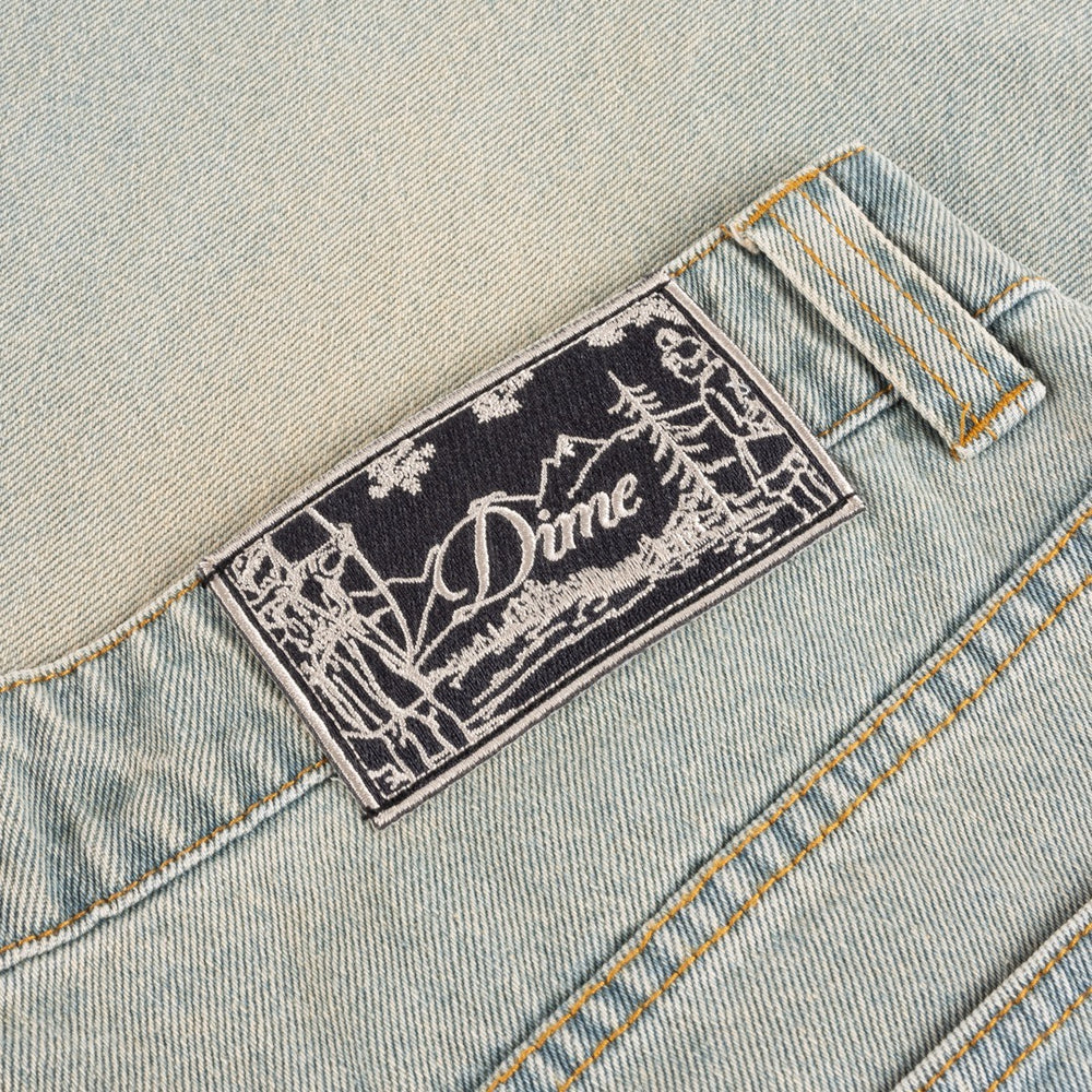 Dime MTL - Classic Baggy Denim Pants - Sandblasted Sky Blue