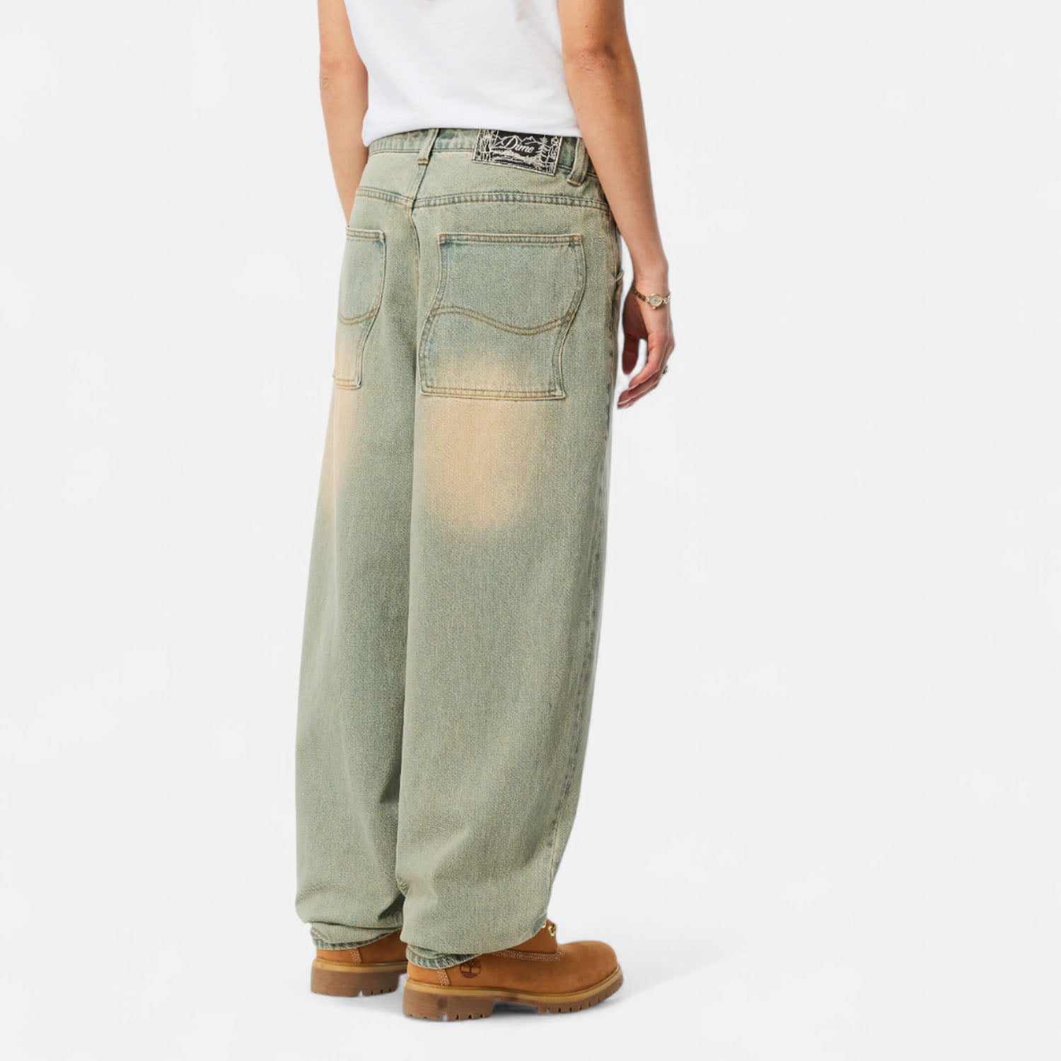 Dime MTL - Classic Baggy Denim Pants - Sandblasted Sky Blue