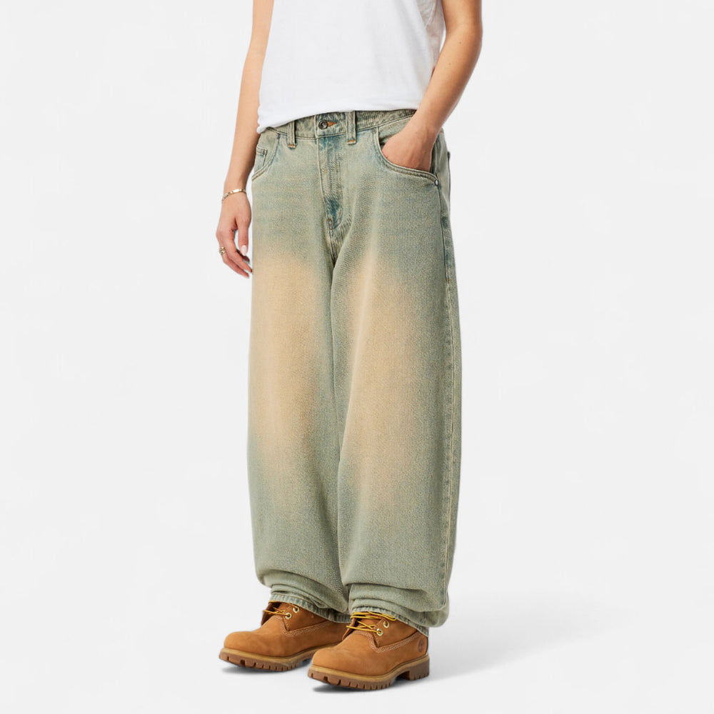 Dime MTL - Classic Baggy Denim Pants - Sandblasted Sky Blue