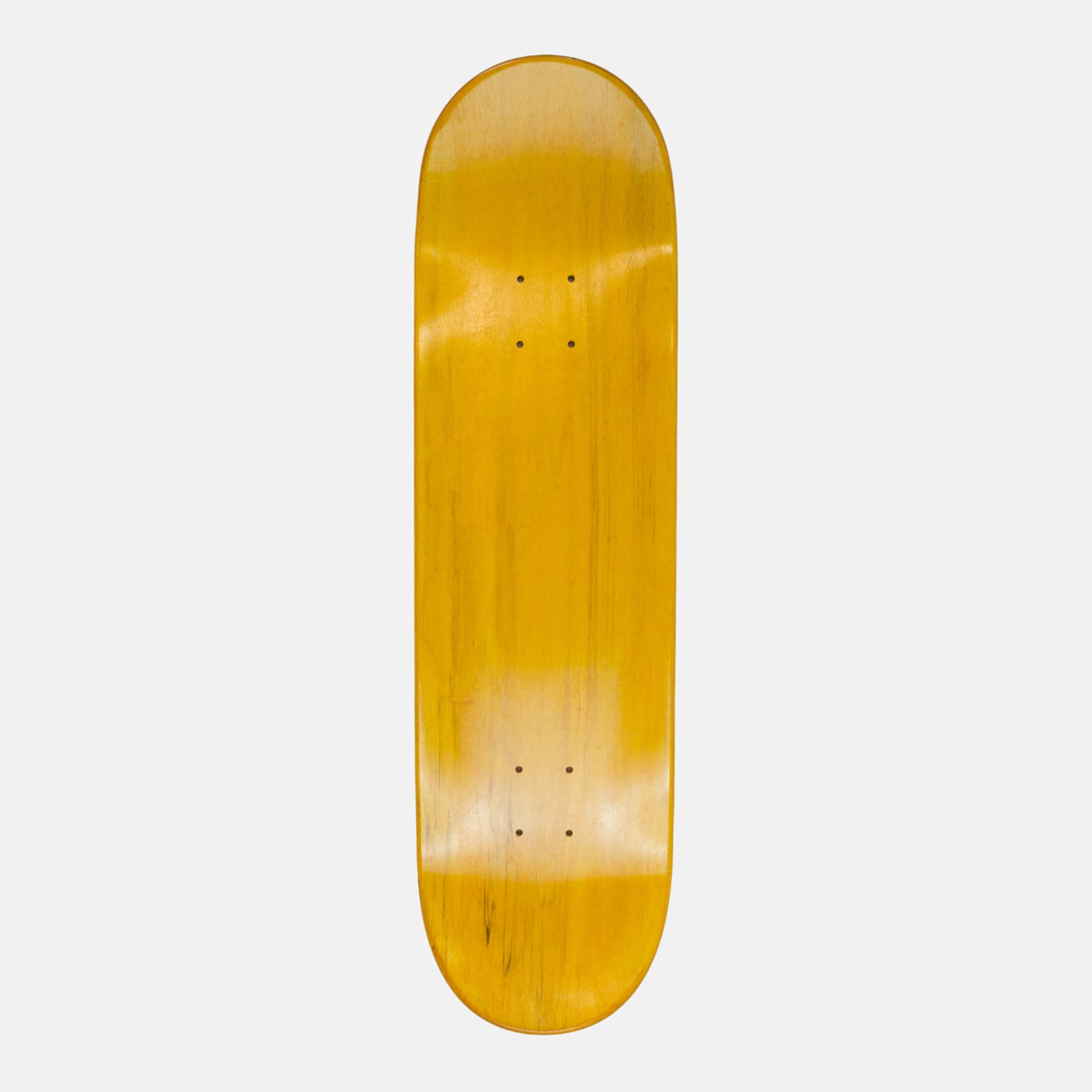 Baglady - 8.25" Throw Up Logo Skateboard Deck (Yellow)