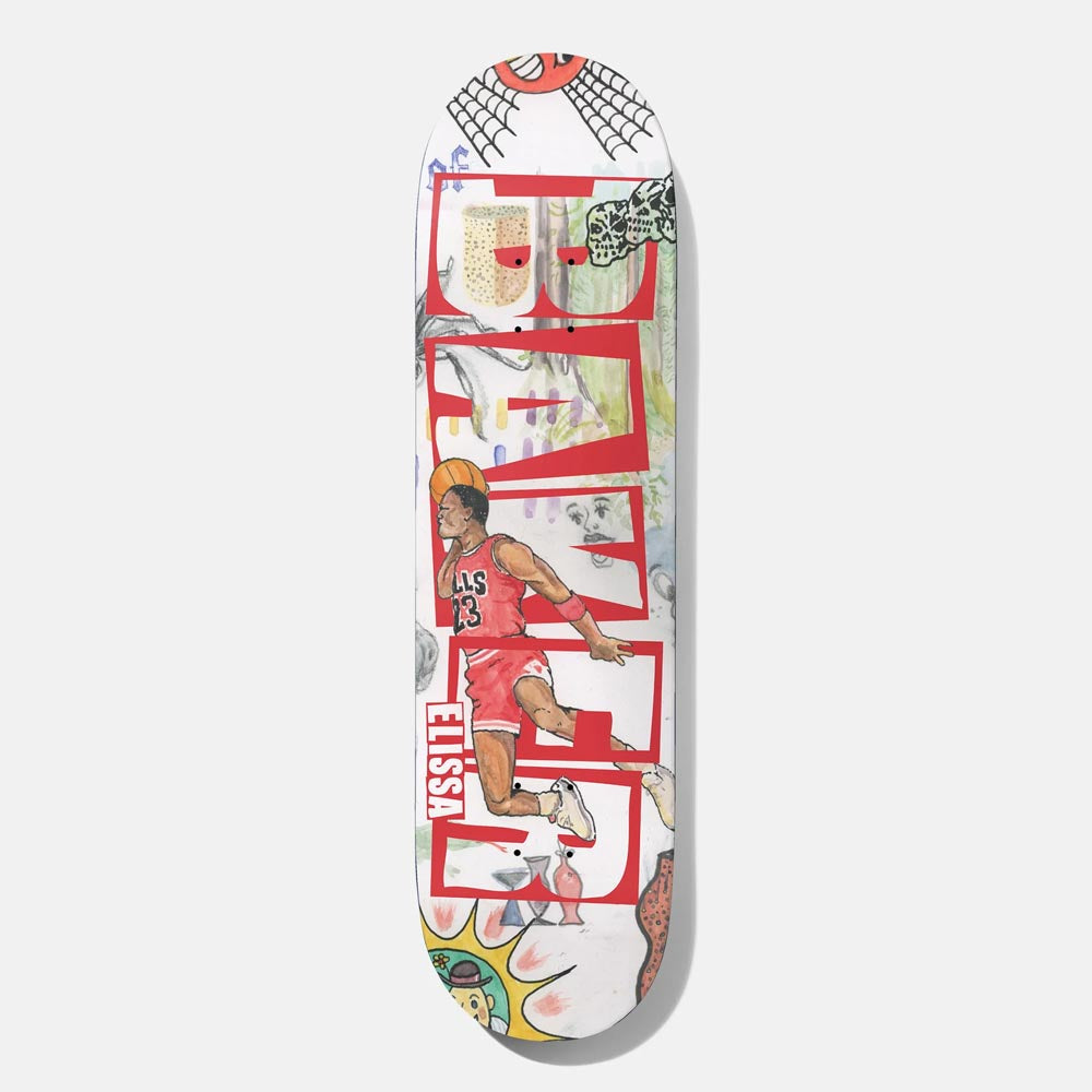 Baker Skateboards - 8.5" Elissa Steamer MVP Skateboard Deck