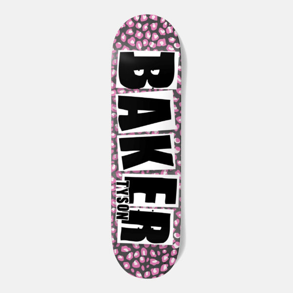 Baker Skateboards - 8.25 Tyson Peterson Logo Hot Cheetah Skateboard Deck