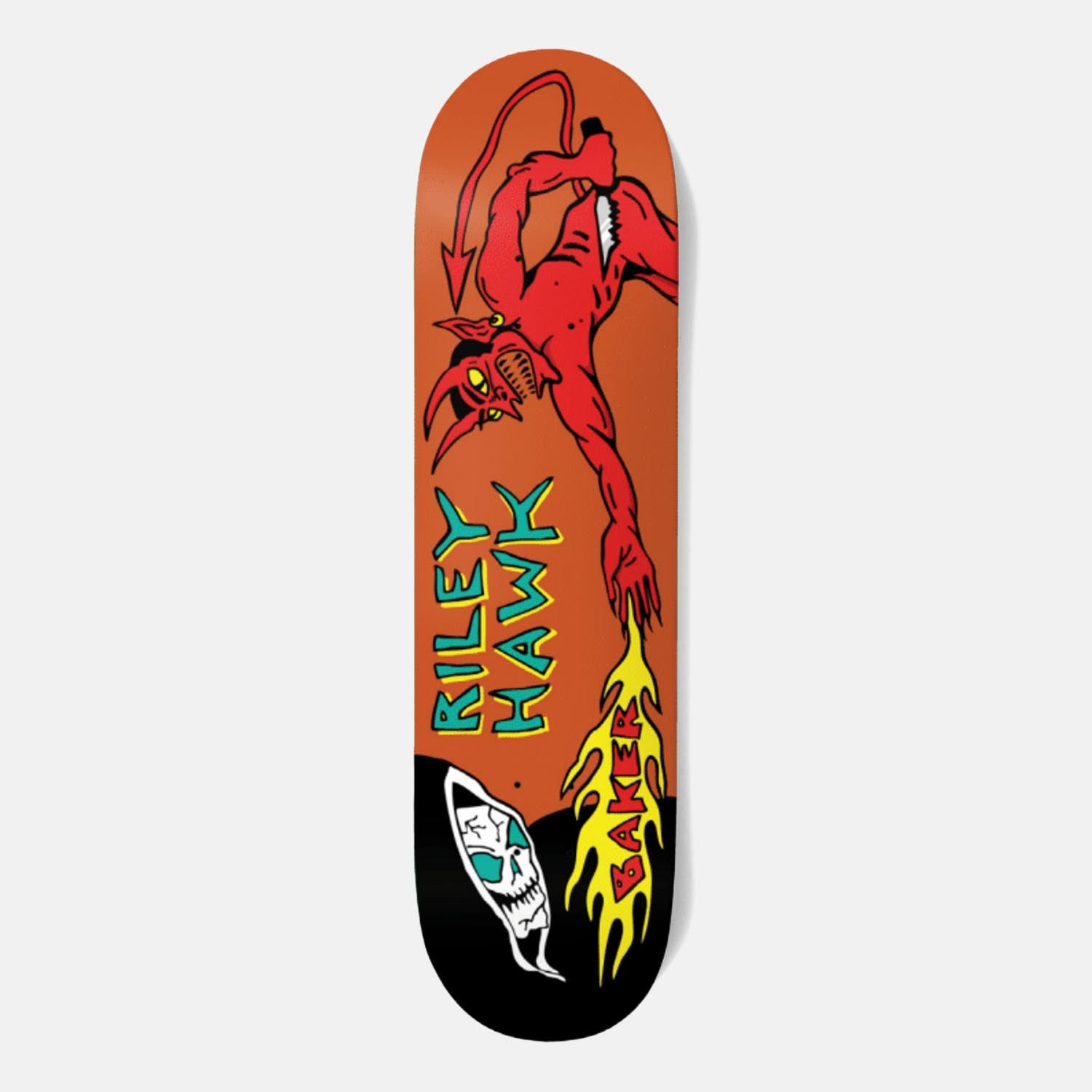 Baker Skateboards - 8.5 Riley Hawk Evil Vs. Evil Skateboard Deck