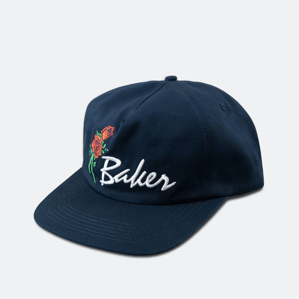 Baker Skateboards - Roses Snapback Cap - Navy