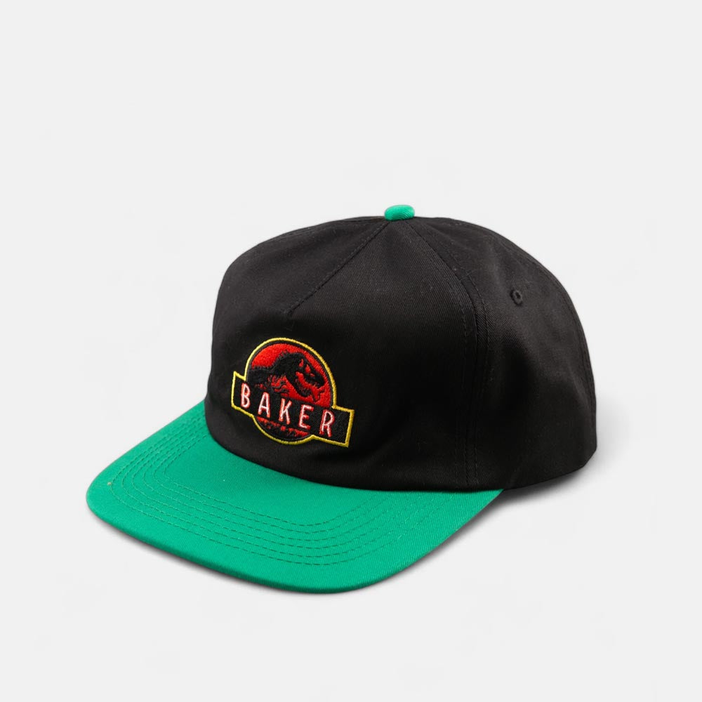 Baker - The Stoned Age Snapback Cap - Black / Green