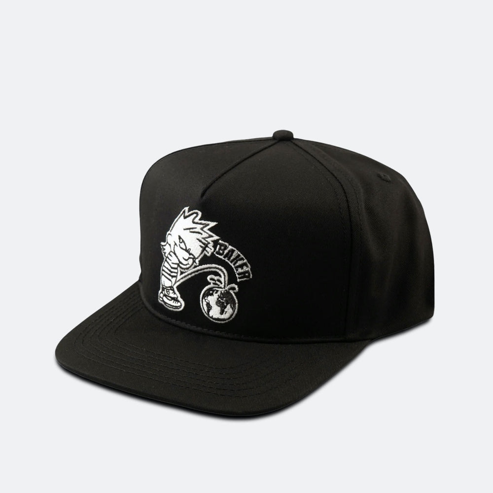 Baker Skateboards - Whizz Kid Snapback Cap - Black