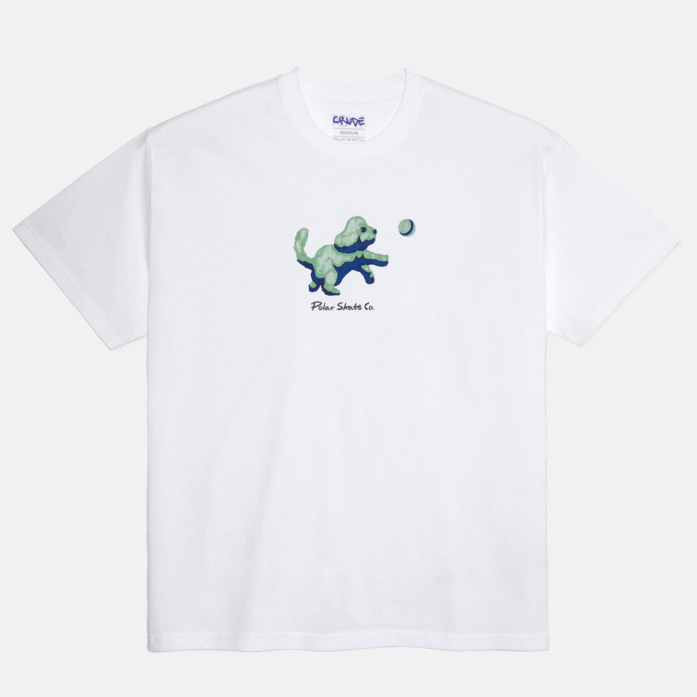 Polar Skate Co. - Ball T-Shirt - White
