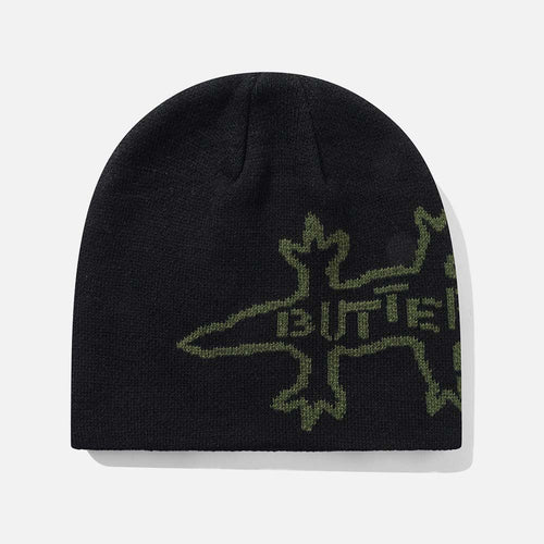 Butter Goods - Reptile Skully Beanie - Black