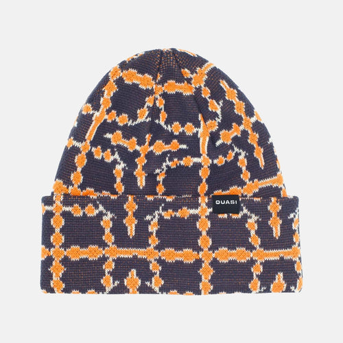 Quasi Skateboards - Lynx Beanie - Plum / Orange