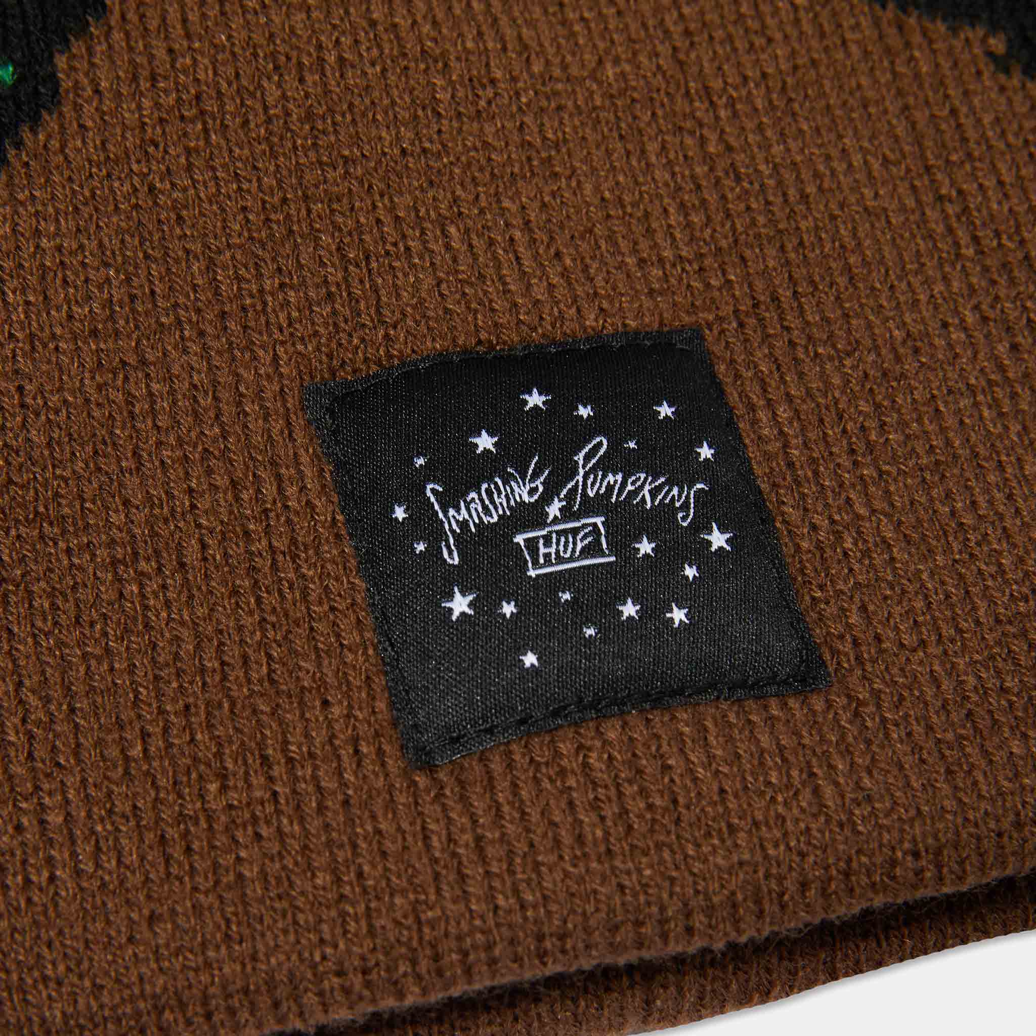 Huf - Smashing Pumpkins Cherub Skull Beanie - Brown – Welcome