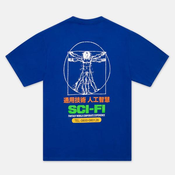 Sci-Fi Fantasy - Chain of Being 2 T-Shirt - Royal Blue