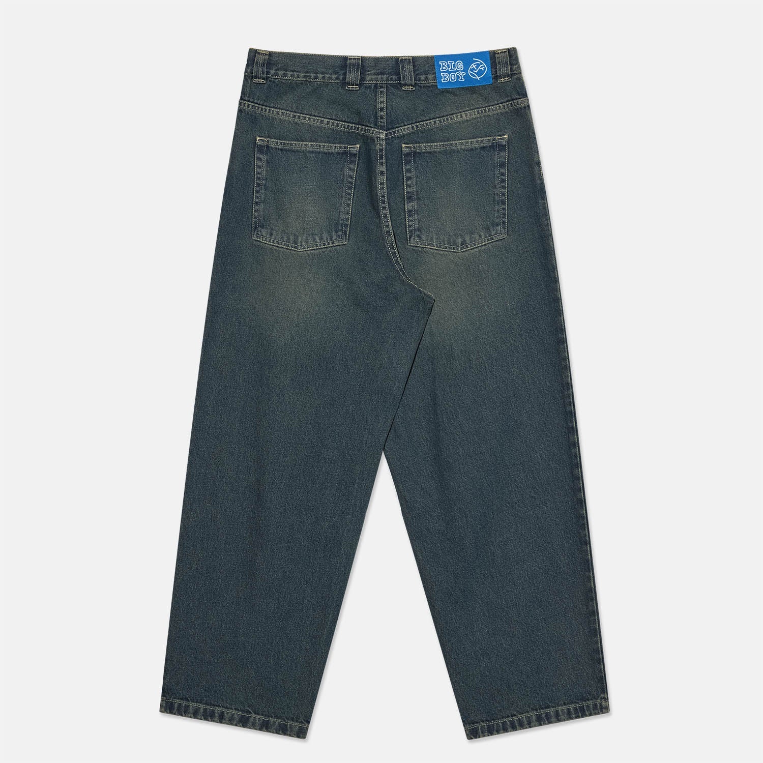 Polar Skate Co. - Big Boy Denim Pants - Dirty Blue | Welcome Skate