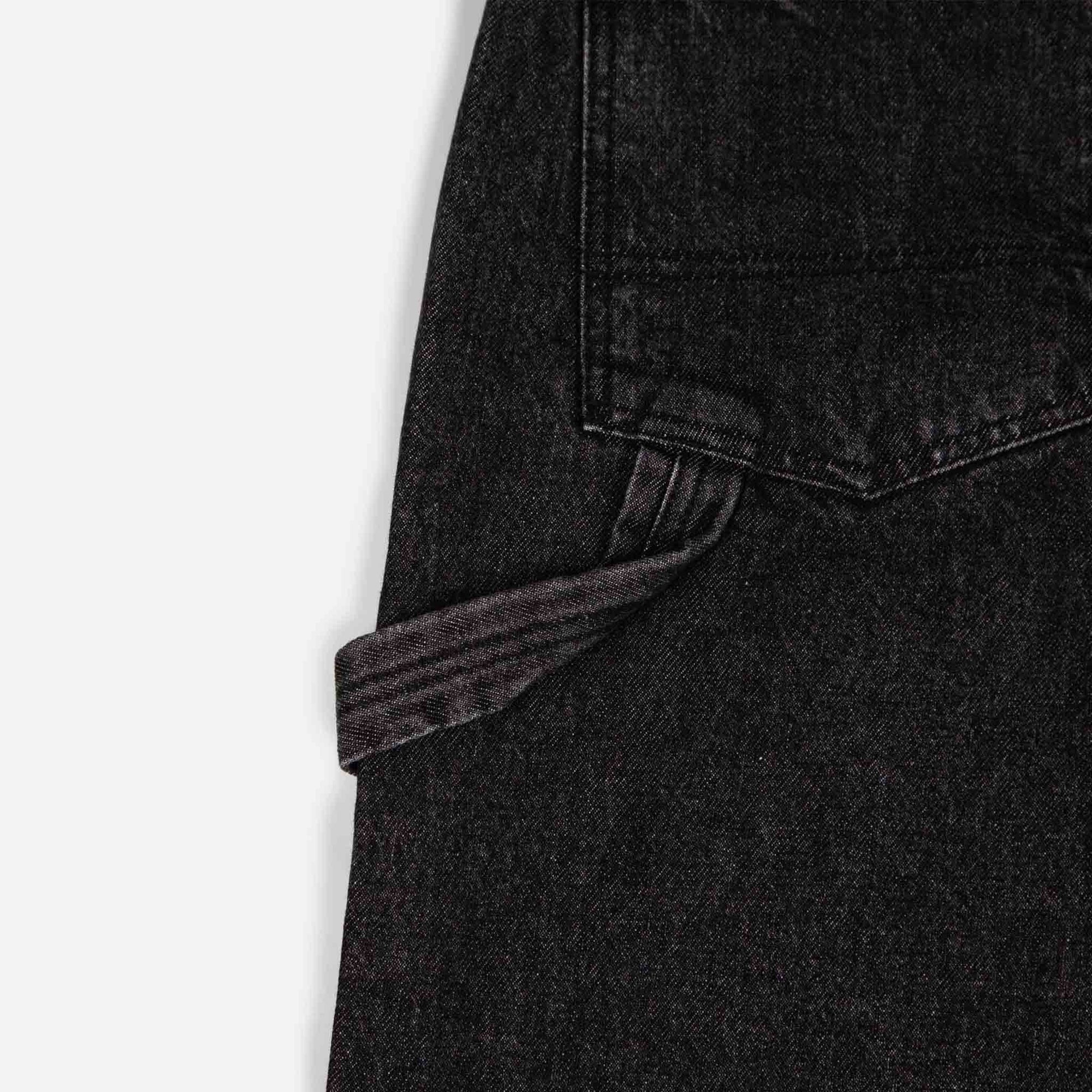 The National Skateboard Co. - Boreray Carpenter Denim Jeans - Washed Black