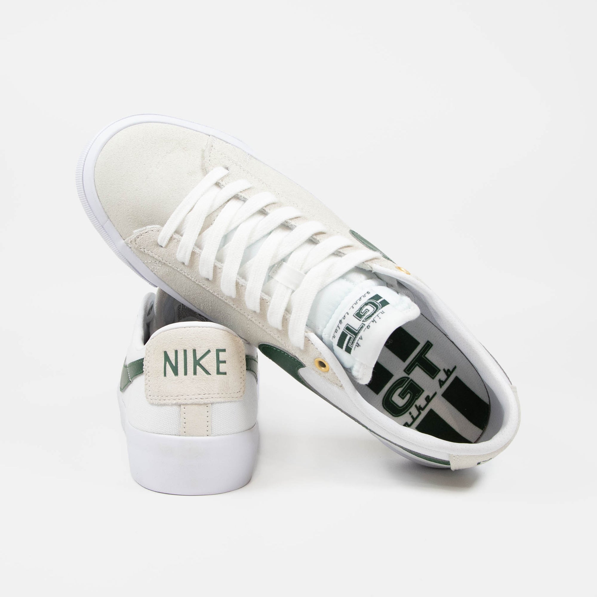 Nike SB - Blazer Low Shoes - White / Fir