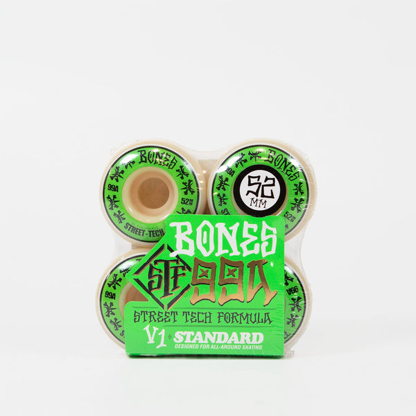 Bones - 52mm (99a) STF V1 Standard Skateboard Wheels