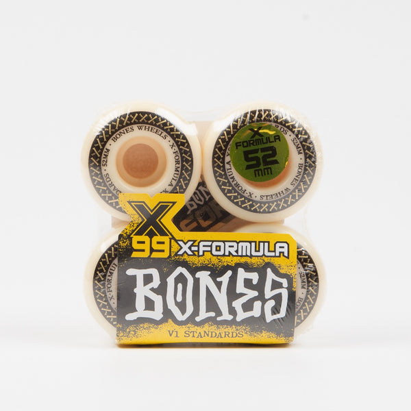 Bones - 52mm X-Formula V1 Standard 99A Skateboard Wheels