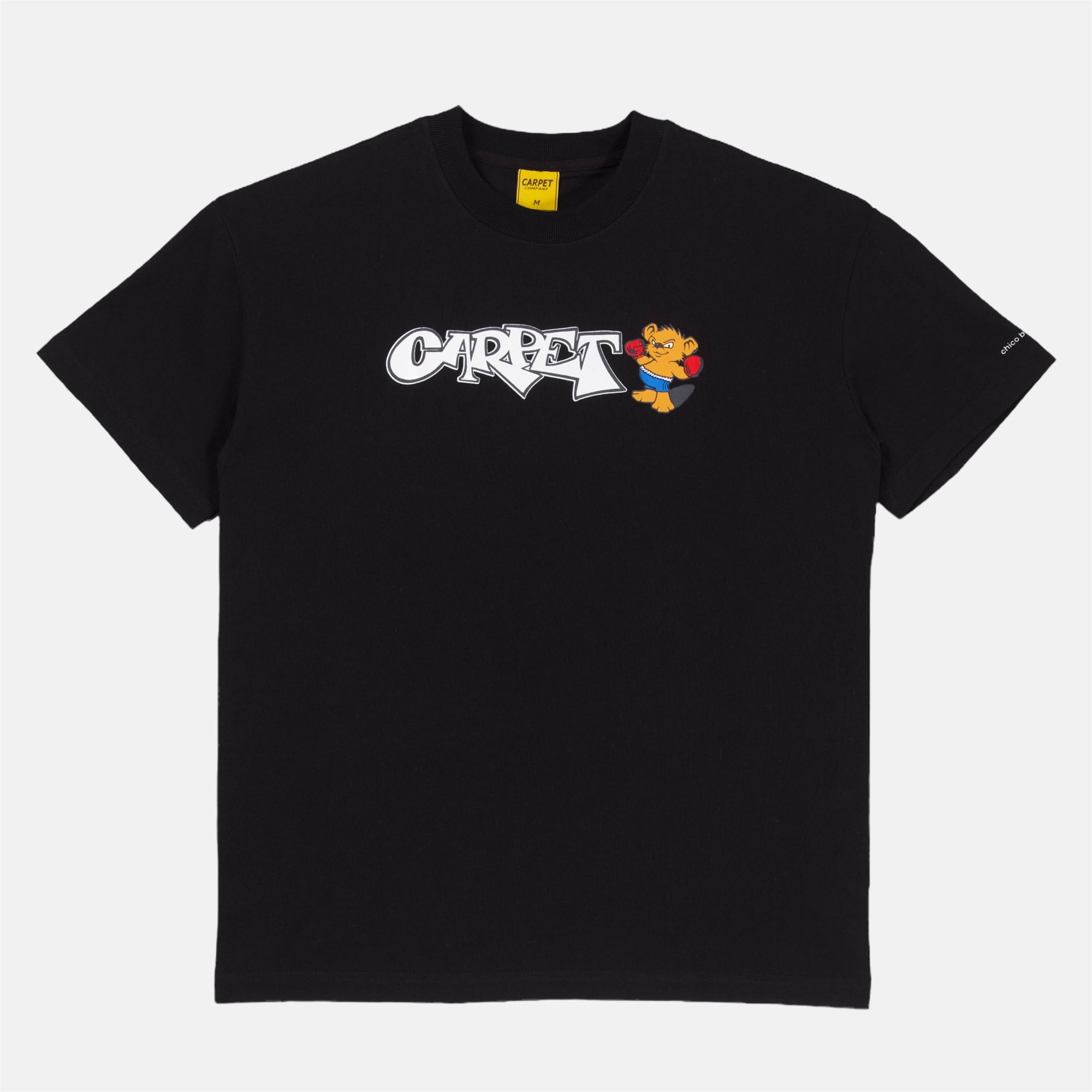 【CARPET COMPANY】Boxer Tee Black Carpet Company - Boxer T-Shirt - Black – Welcome Skate Store