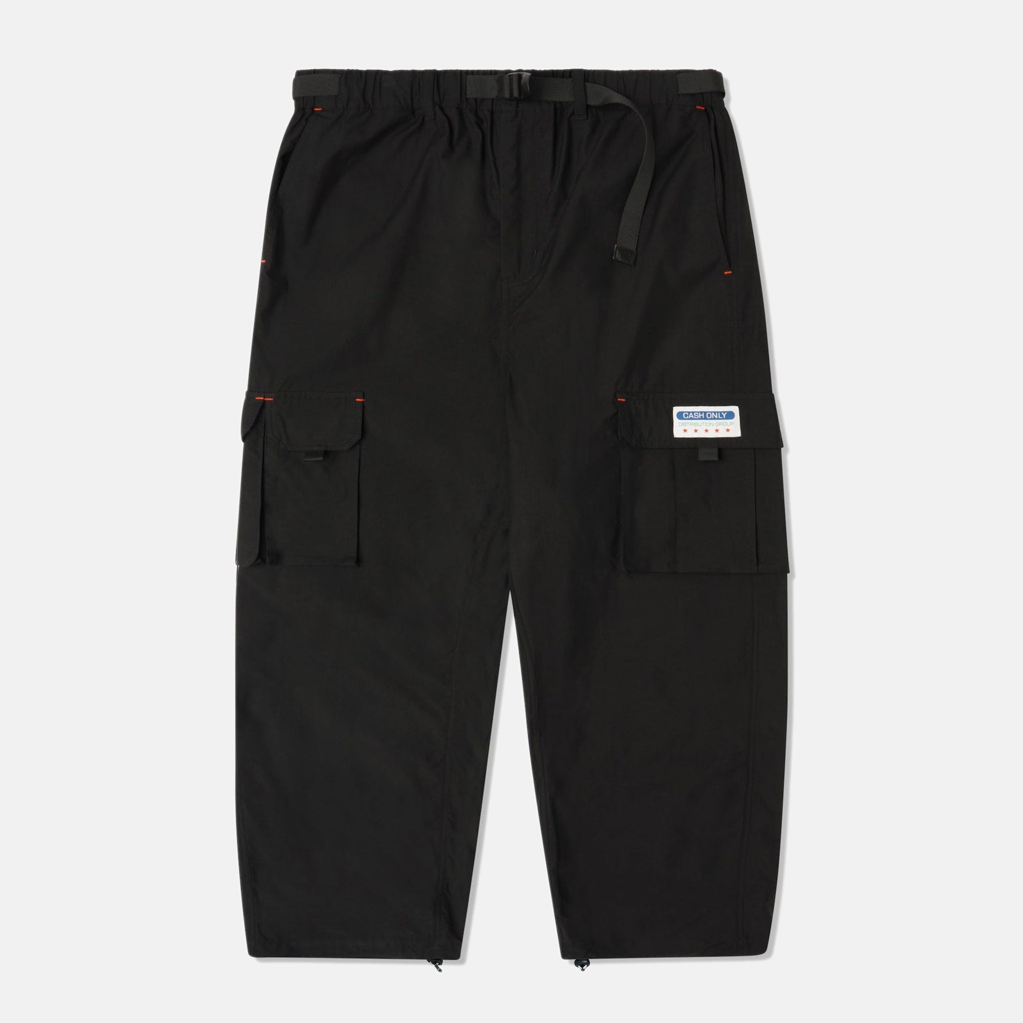 Cash Only - Breaker Cargo Pants - Black Small