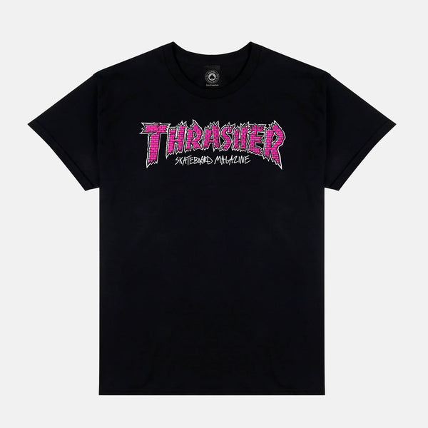 Thrasher Magazine - Brick T-Shirt - Black