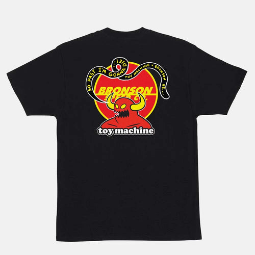 Bronson Speed Co. - Toy Machine T-Shirt - Black