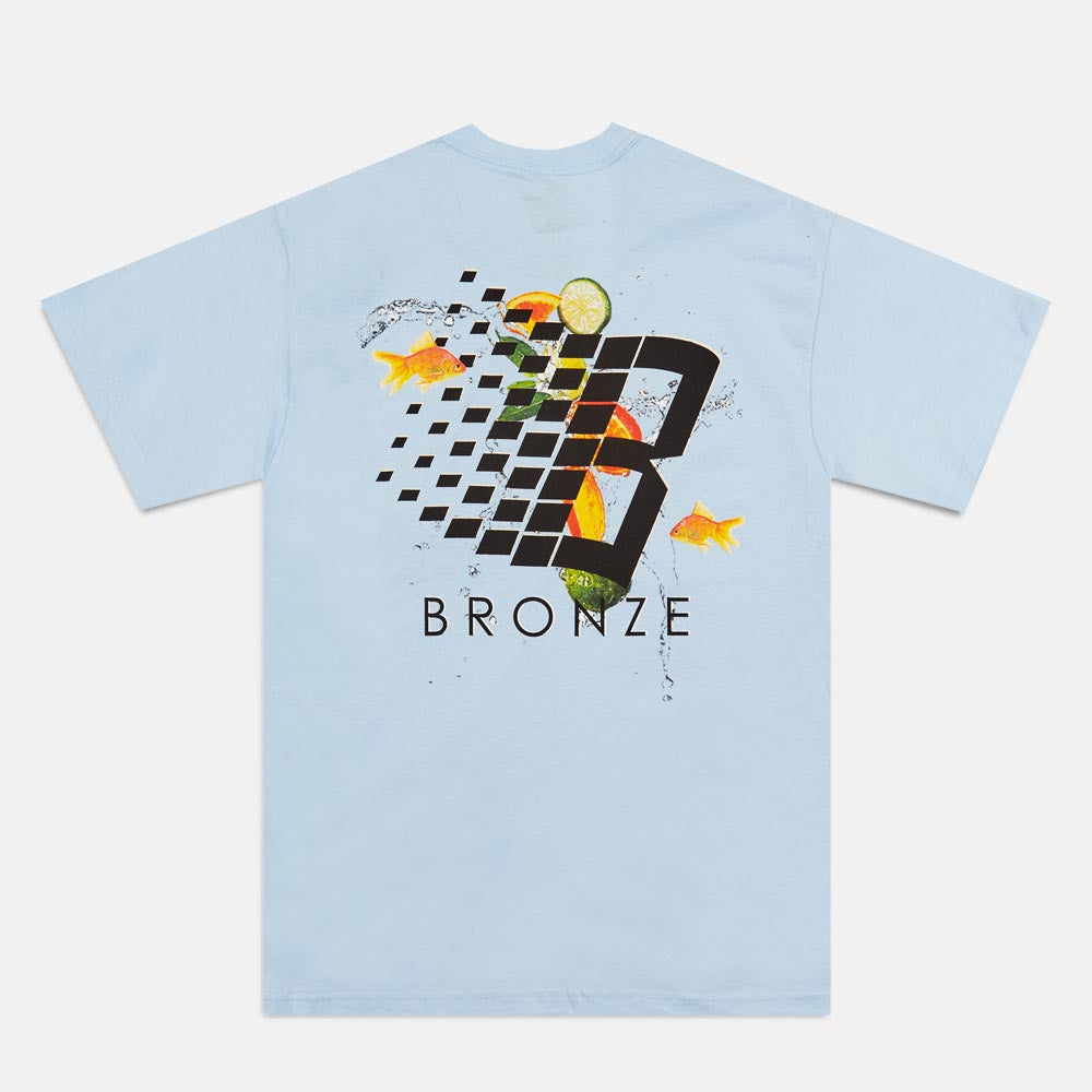 Bronze 56K - Citrus Logo T-Shirt - Powder Blue