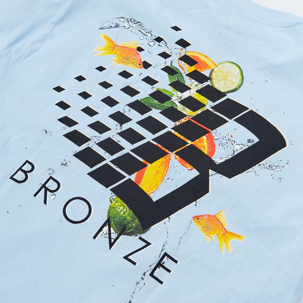 Bronze 56K - Citrus Logo T-Shirt - Powder Blue