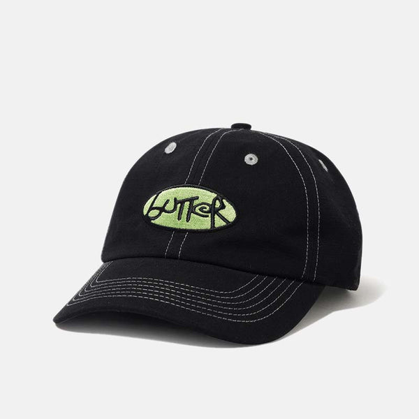 Butter Goods - Abseil 6 Panel Cap - Black