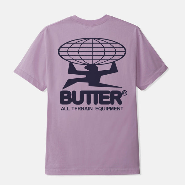 Butter Goods - All Terrain T-Shirt - Washed Berry