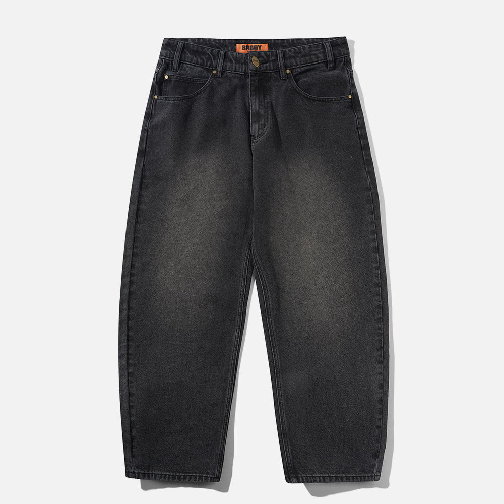 Butter Goods - Baggy Denim Jeans - Distressed Black