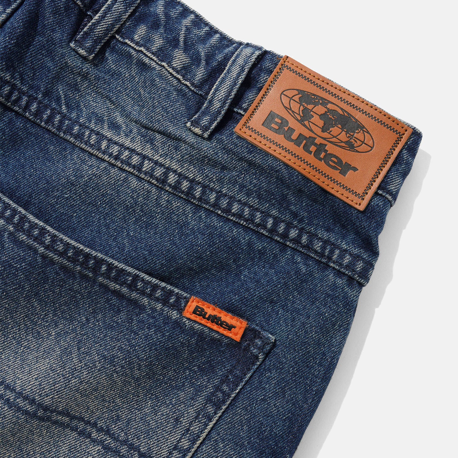 Butter Goods - Baggy Denim Jeans - Vintage Indigo Wash