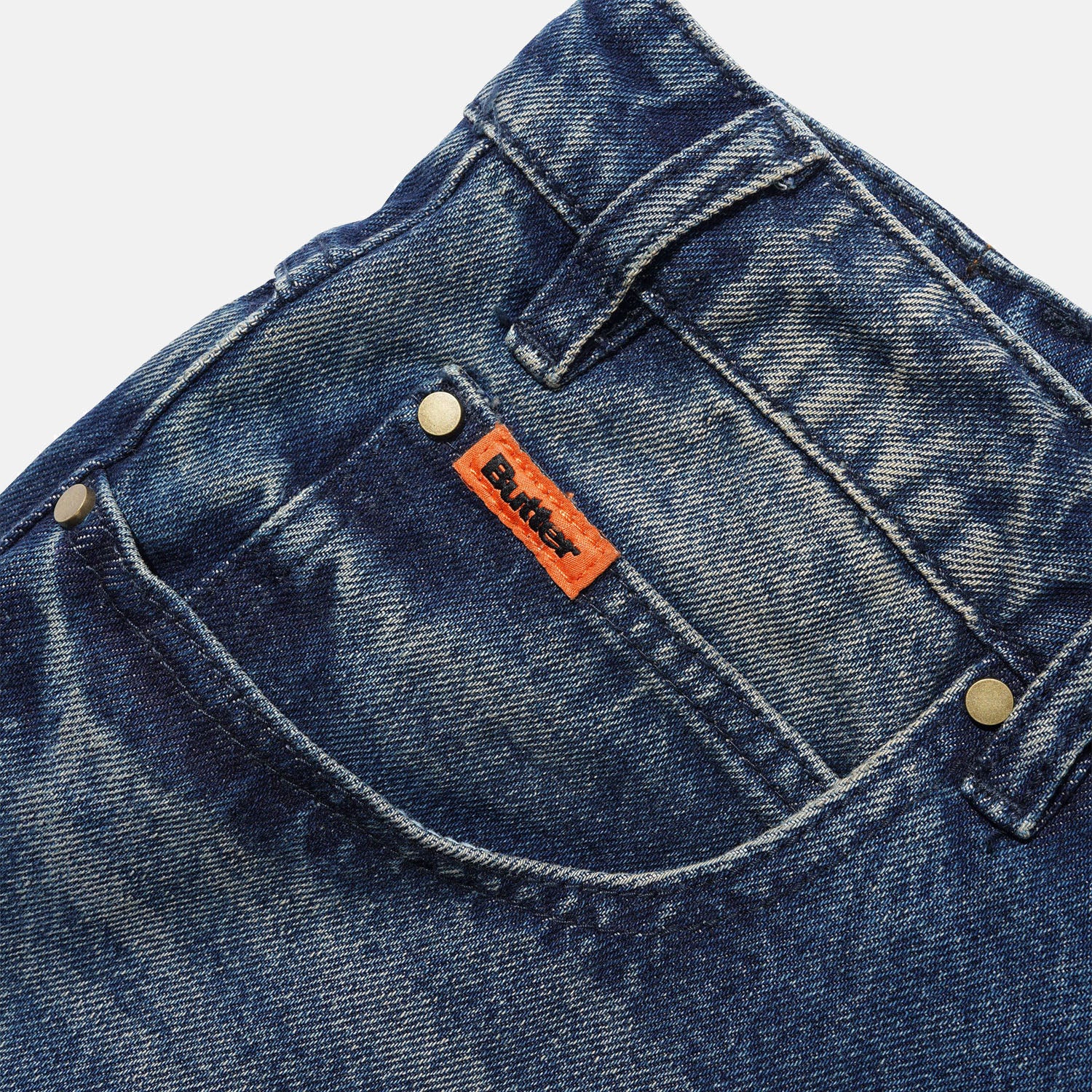 Butter Goods - Baggy Denim Jeans - Vintage Indigo Wash