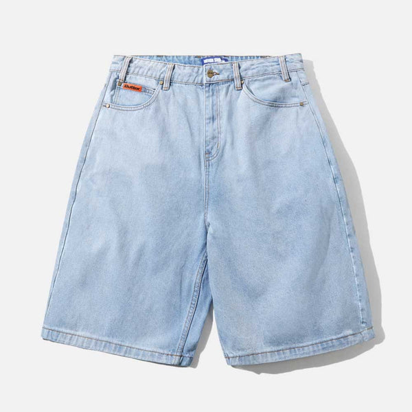 Butter Goods - Baggy Denim Shorts - Light Blue