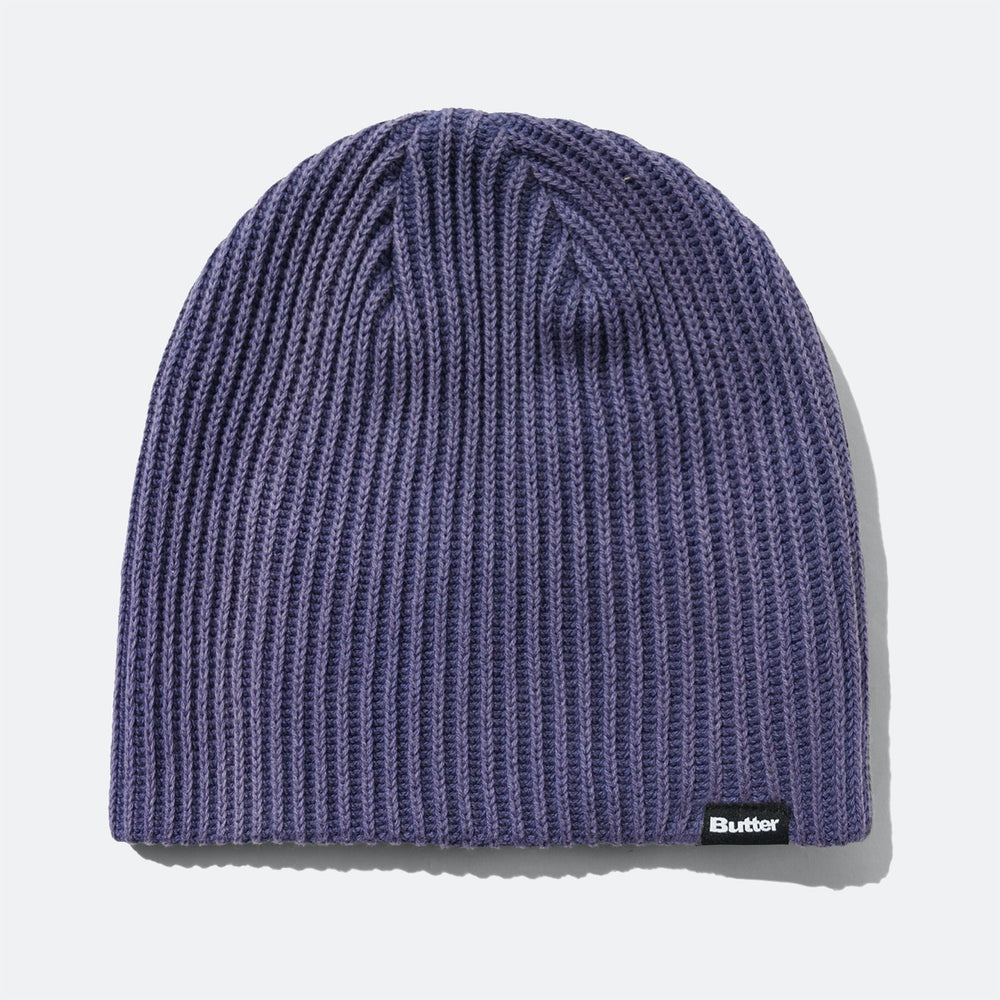 Butter Goods - Ribbed Skully Beanie - Washed Dusk