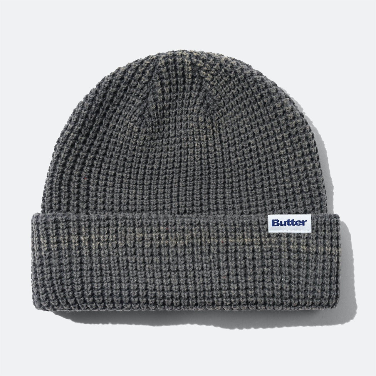 Butter Goods - Distress Waffle Beanie - Grey