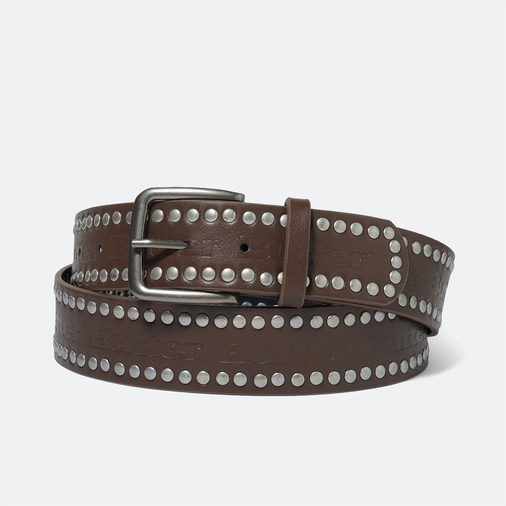Butter Goods - Studded Belt - Brown