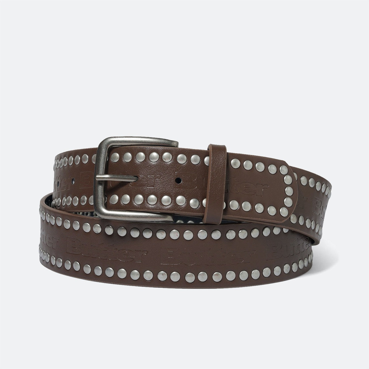Butter Goods - Studded Belt - Brown
