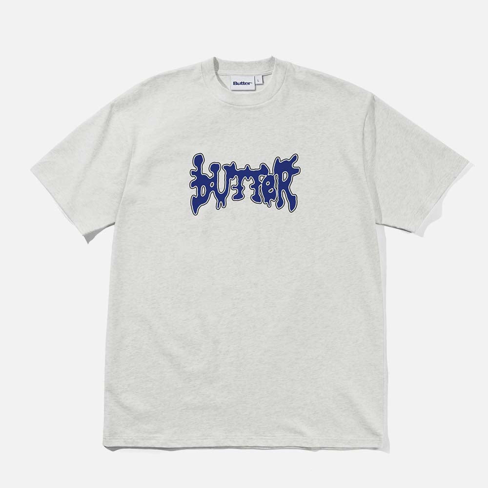 Butter Goods - Blotch T-Shirt - Ash Grey